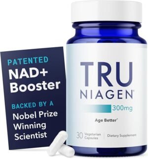 Tru Niagen Nicotinamide Riboside 300 mg, 30 Vegetarian Capsules