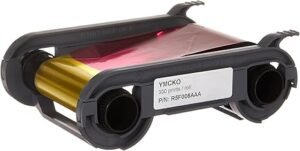 Evolis Consumables, YMCKO Color Ribbon 300 Prints 1 Roll R5F008AAA