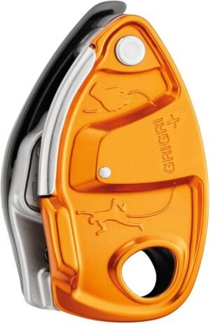PETZL GRIGRI+ Belay Device with Cam - Orange