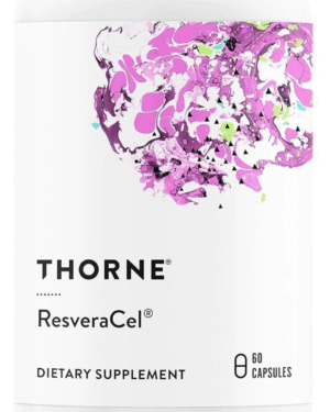 THORNE ResveraCel - Nicotinamide Riboside with Quercetin Phytosome and Resveratrol - Support Healthy Aging, Methylation, Cellular Energy Production and...